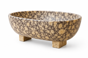 Calacatta Viola Marble Bathtub | Custom Luxury Natural Stone Soaking Tub